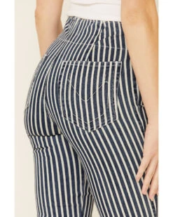 Show Me Your Mumu Women's Berkeley Striped Flare Leg Jeans -Ariat Store 2000334484 020 P4