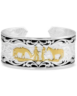 Montana Silversmiths Women's Between Friends Cuff Bracelet