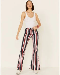 Shyanne Women's American Stripe Flare Leg Jeans 11 Shyanne Women's American Stripe Flare Leg Jeans -Ariat Store 2000338347 600 P1