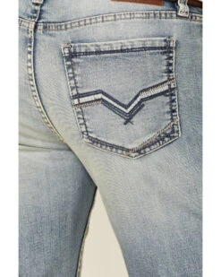 Moonshine Spirit Men's Wild West Light Wash Stretch Stackable Straight Jeans 8 Moonshine Spirit Men's Wild West Light Wash Stretch Stackable Straight Jeans -Ariat Store 2000338828 400 P4