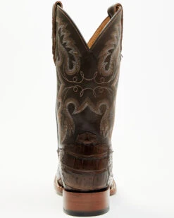 Cody James Men's Exotic Caiman Tail Skin Western Boots - Broad Square Toe -Ariat Store 2000339011 001 P5