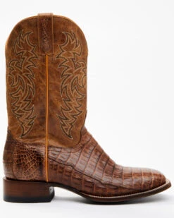 Cody James Men's Nuez Exotic Caiman Skin Western Boots - Broad Square Toe -Ariat Store 2000339810 280 P2