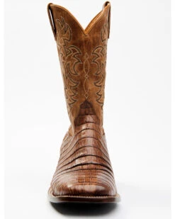 Cody James Men's Nuez Exotic Caiman Skin Western Boots - Broad Square Toe -Ariat Store 2000339810 280 P4