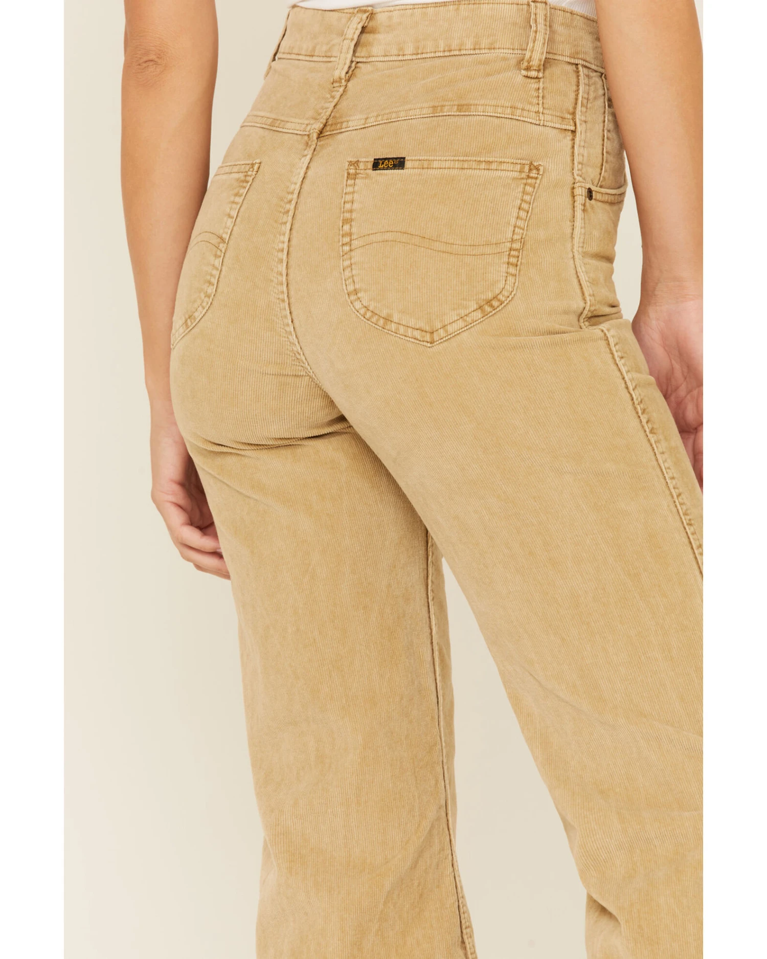 Lee Women's Corduroy High Rise Flare Jeans 4 Lee Women's Corduroy High Rise Flare Jeans - Image 2