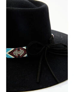 Idyllwind Women's Draw The Line Beaded Band Wool Felt Western Hat -Ariat Store 2000343011 001 P2