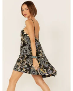 Free People Women's Get A Clue Mini Dress