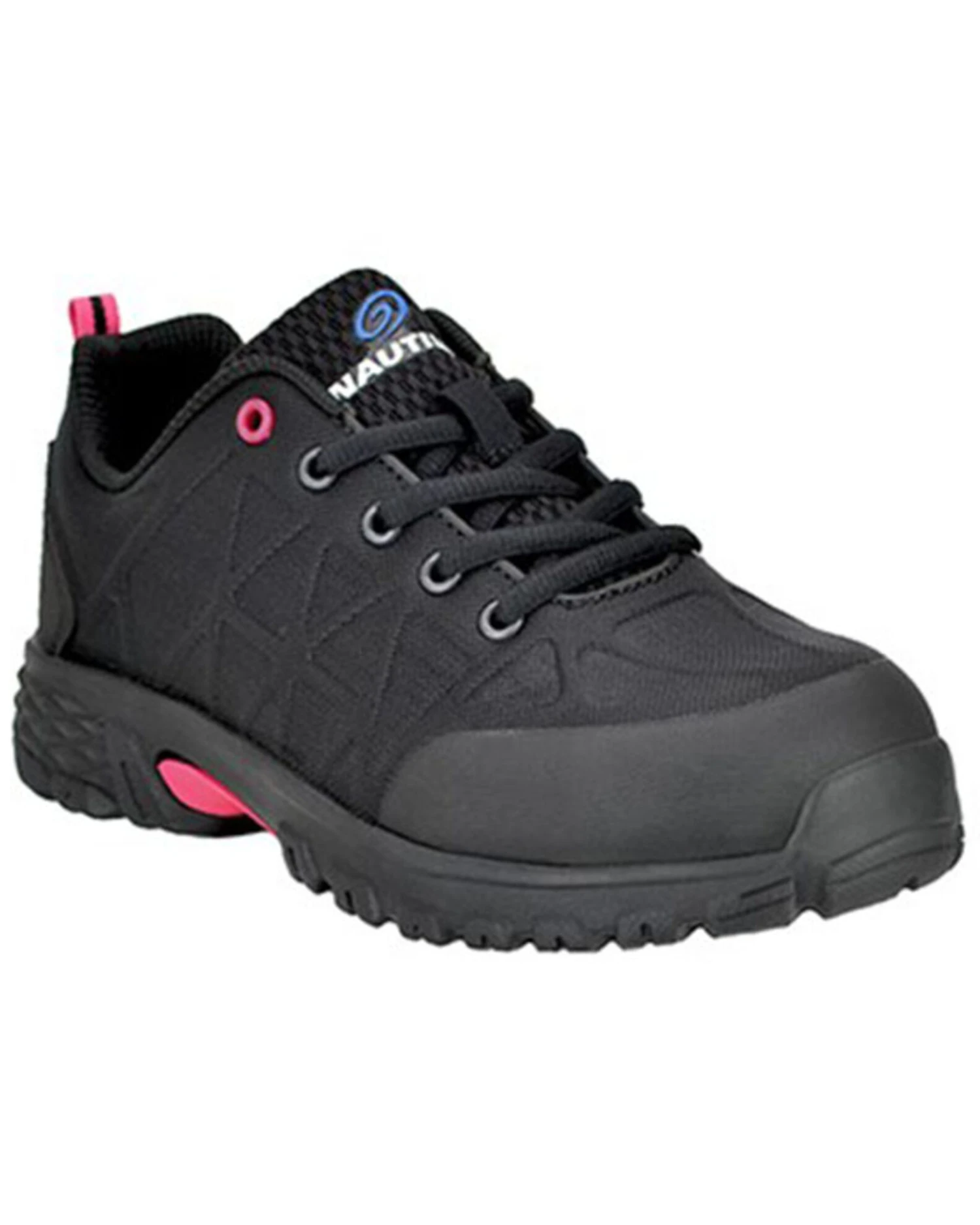 Nautilus Women's Black Spark Work Shoes - Alloy Toe 3 Nautilus Women's Black Spark Work Shoes - Alloy Toe