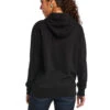Ariat Women's Black R.E.A.L Mexico Embroidered Logo Pullover Hoodie - Plus -Ariat Store 2000347975 001 P3