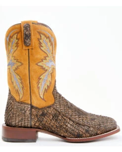 Dan Post Men's Exotic Huachinago Fish Western Boots - Broad Square Toe -Ariat Store 2000349221 200 P2