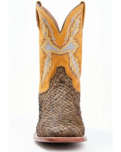 Dan Post Men's Exotic Huachinago Fish Western Boots - Broad Square Toe -Ariat Store 2000349221 200 P4