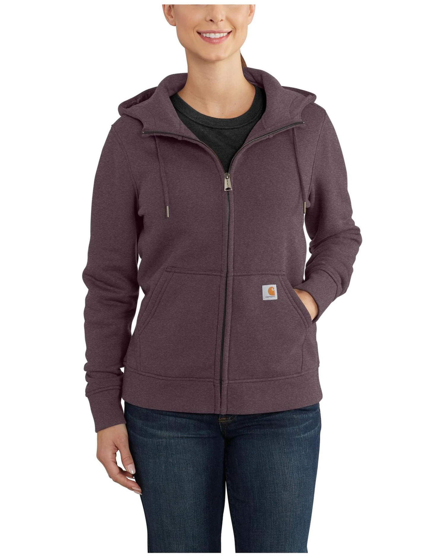 Carhartt Women's Relaxed Fit Midweight Full-Zip Jacket 4 Carhartt Women's Relaxed Fit Midweight Full-Zip Jacket - Image 2