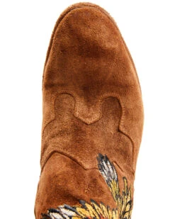 Marco Delli Women's Embroidered Eagle Fashion Booties - Round Toe -Ariat Store 2000353925 235 P6
