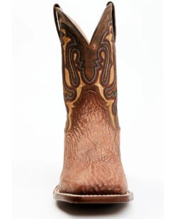 Dan Post Men's Shark Suede Coganc Exotic Western Boots - Broad Square Toe -Ariat Store 2000354885 235 P4