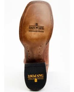 Dan Post Men's Shark Suede Coganc Exotic Western Boots - Broad Square Toe -Ariat Store 2000354885 235 P7