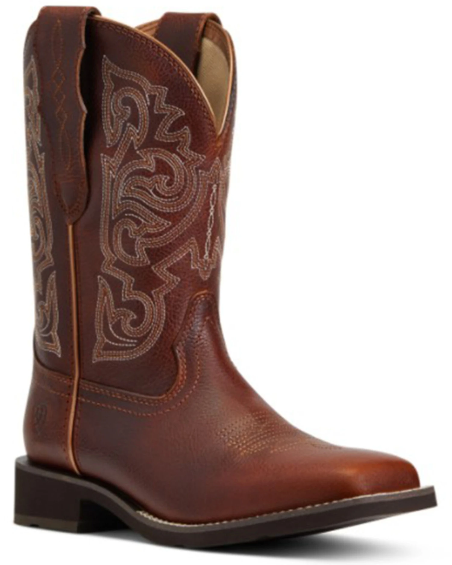 Ariat Women's Delilah Western Performance Boots - Broad Square Toe 3 Ariat Women's Delilah Western Performance Boots - Broad Square Toe