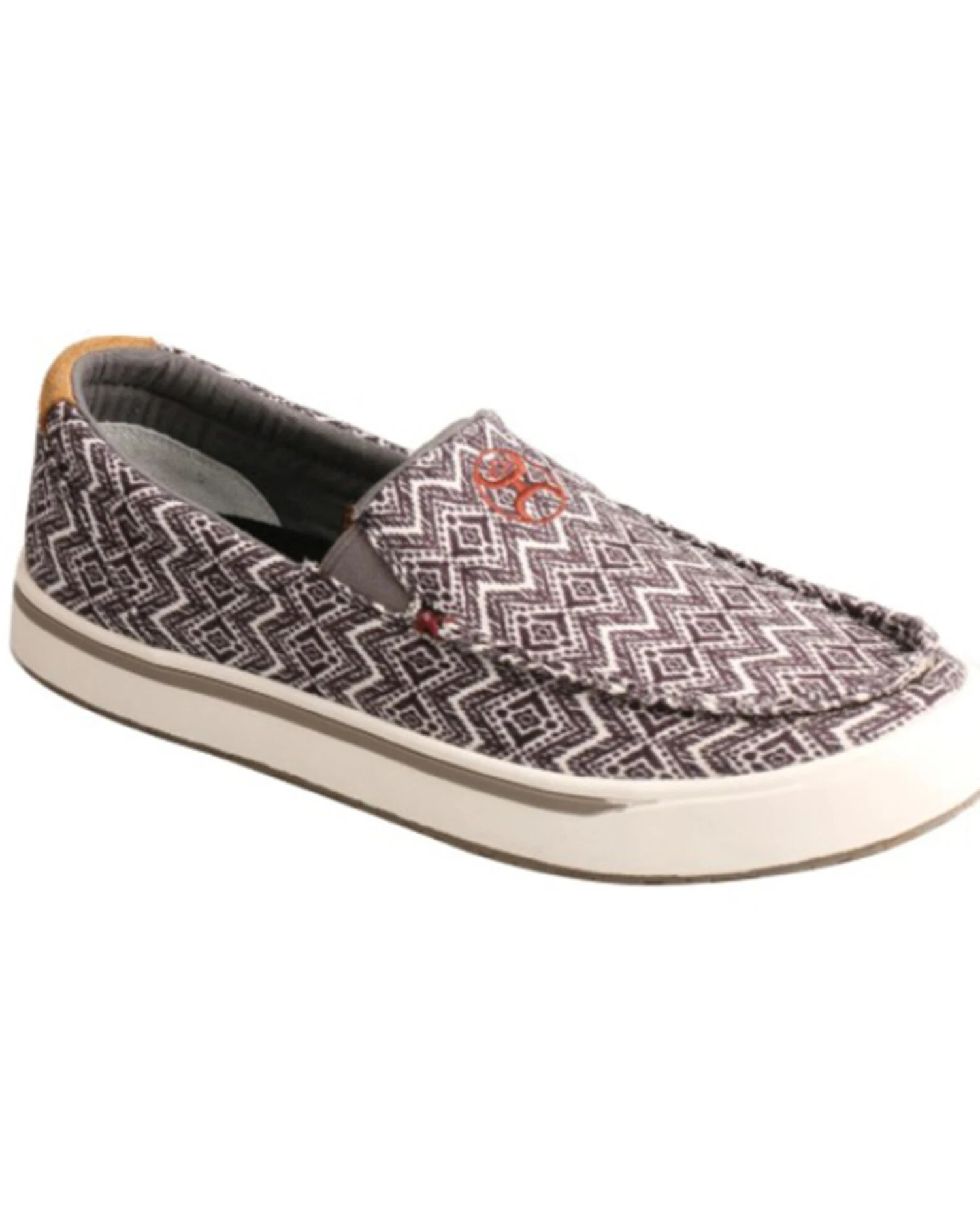 Twisted X Men's Southwestern Print Hooey Loper Slip-On Causal Shoe - Moc Toe 7 Twisted X Men's Southwestern Print Hooey Loper Slip-On Causal Shoe - Moc Toe - Image 5