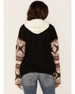 Paramount Network's Yellowstone Women's Mauve Southwestern Sleeve Hoodie Pullover 8 Paramount Network's Yellowstone Women's Mauve Southwestern Sleeve Hoodie Pullover -Ariat Store 2000356684 661 P3