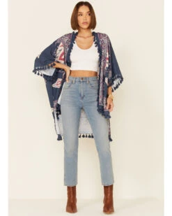 Tasha Polizzi Women's Marrakesh Tile Print Duster 9 Tasha Polizzi Women's Marrakesh Tile Print Duster -Ariat Store 2000356692 900 P2