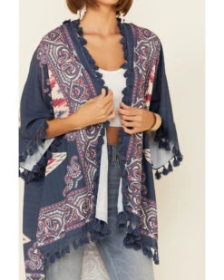 Tasha Polizzi Women's Marrakesh Tile Print Duster 7 Tasha Polizzi Women's Marrakesh Tile Print Duster -Ariat Store 2000356692 900 P3