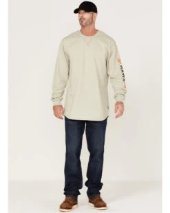 Hawk Men's Big Hawk FR Logo Sleeve Long Sleeve T-Shirt - Big 9 Hawk Men's Big Hawk FR Logo Sleeve Long Sleeve T-Shirt - Big -Ariat Store 2000357992 251 P2
