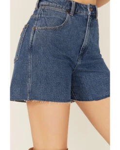 Wrangler Women's Seaside High Rise A-Line Cutoff Shorts 9 Wrangler Women's Seaside High Rise A-Line Cutoff Shorts -Ariat Store 2000358519 400 P2