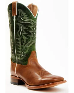 Cody James Men's Peridot Green Leather Western Boots - Broad Square Toe -Ariat Store 2000358811 300 P1
