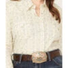 Roper Women's Floral Print Long Sleeve Pearl Snap Western Shirt - Plus -Ariat Store 2000358906 110 P3