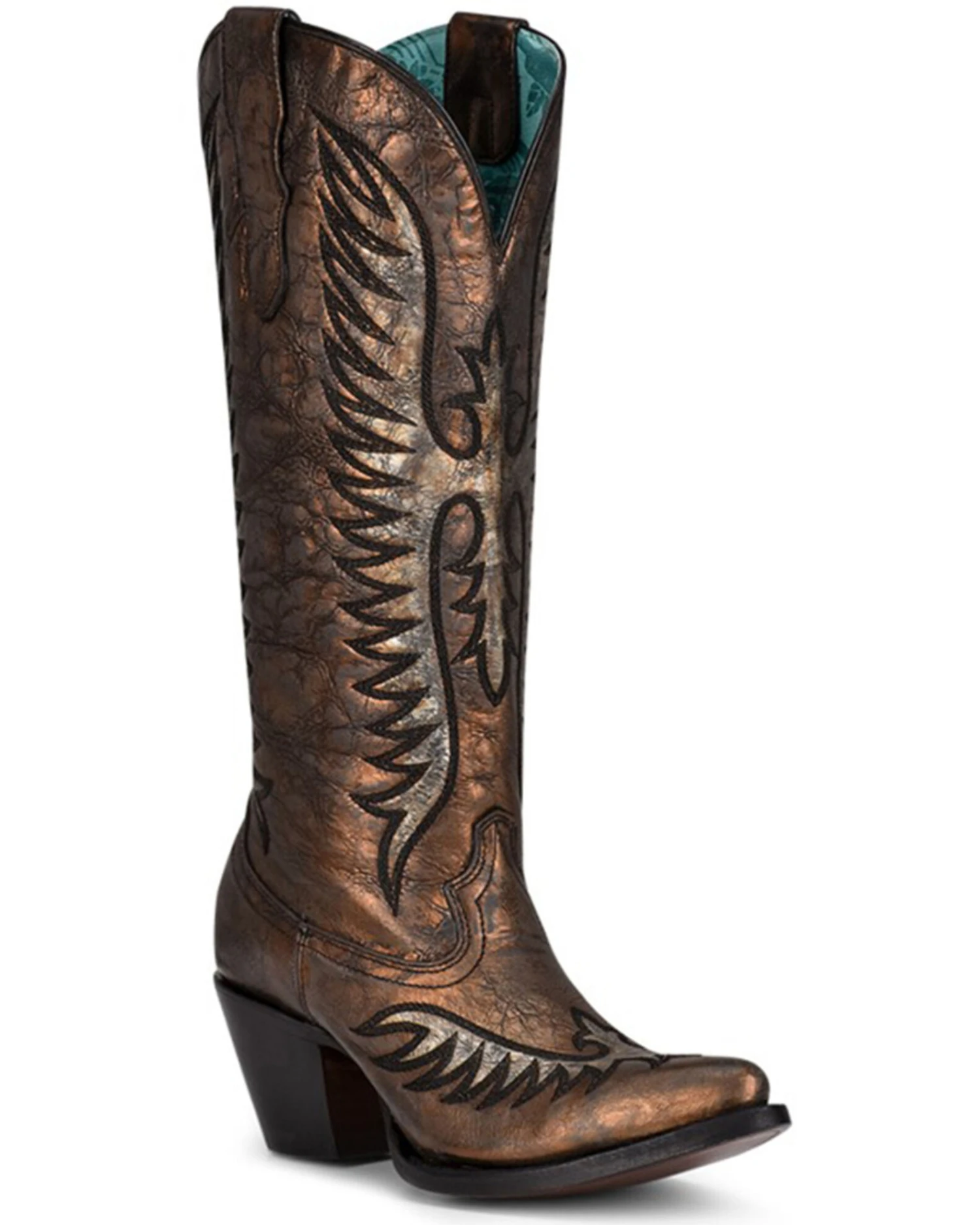 Corral Women's Embroidery Western Boots - Medium Toe 4 Corral Women's Embroidery Western Boots - Medium Toe - Image 2