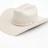 Cody James Men's 3X Silver Belly Self Buckle Band Wool Felt Western Hat