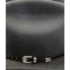 Cody James Men's 3X Smoke Gray Concho Buckle Band Wool Felt Western Hat 2 Cody James Men's 3X Smoke Gray Concho Buckle Band Wool Felt Western Hat -Ariat Store 2000360413 020 P2
