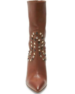 Free People Women's Dakota Heel Studded Leather Western Boots - Pointed Toe -Ariat Store 2000362983 200 P3