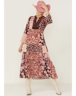 Johnny Was Women's Flora Tie Back Dress -Ariat Store 2000363629 900 P1