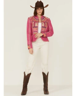 Double D Ranch Women's Festival Of Colors Southwestern Geo Jacket -Ariat Store 2000364077 650 P2