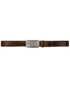 Cody James Men's American Flag Buckle Belt