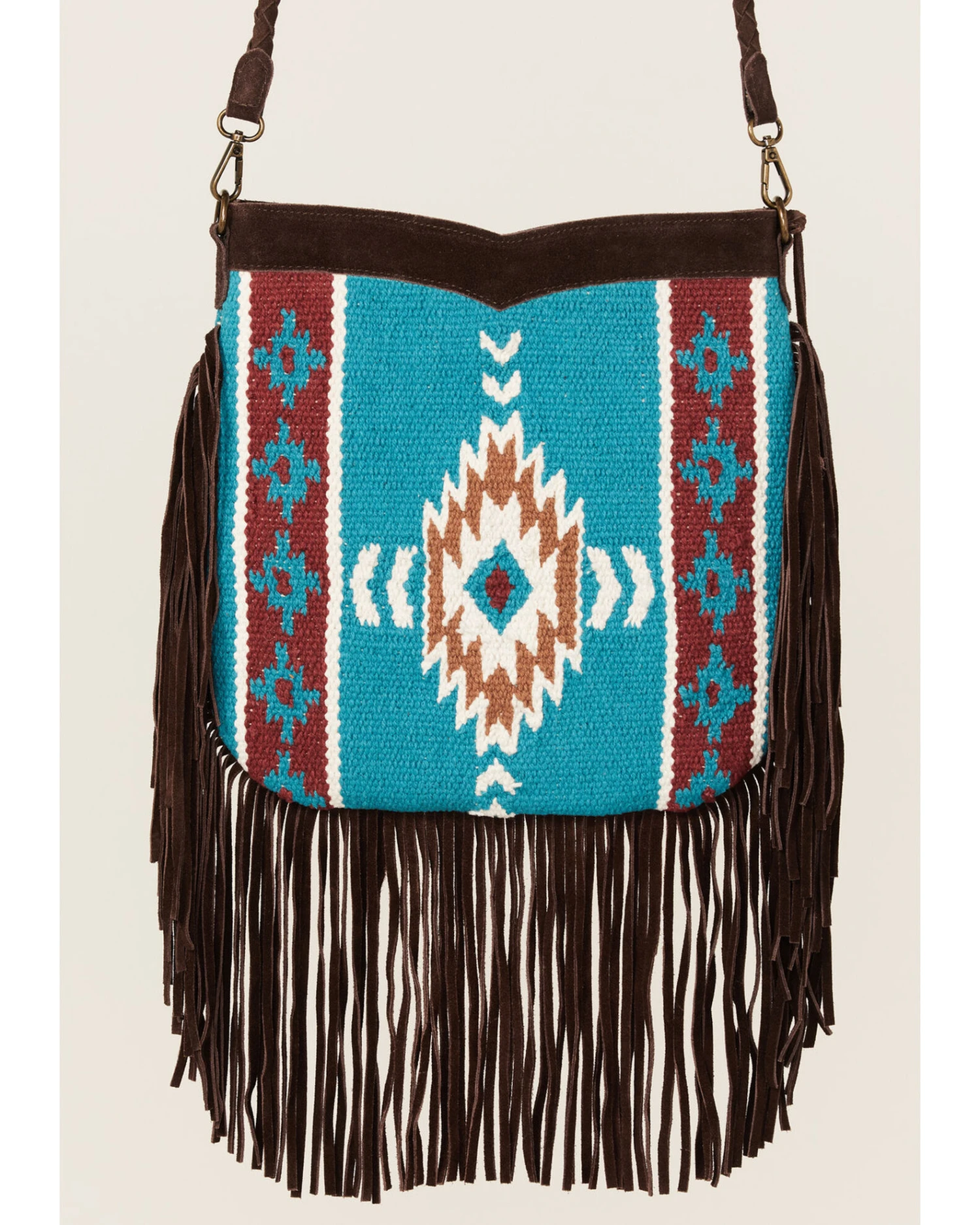 Idyllwind Women's Tapoco Lane Southwestern Fringe Crossbody Bag 3 Idyllwind Women's Tapoco Lane Southwestern Fringe Crossbody Bag