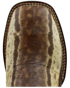 Dan Post Men's Karung Snake Brown Exotic Western Boots - Broad Square Toe -Ariat Store 2000366820 200 P6