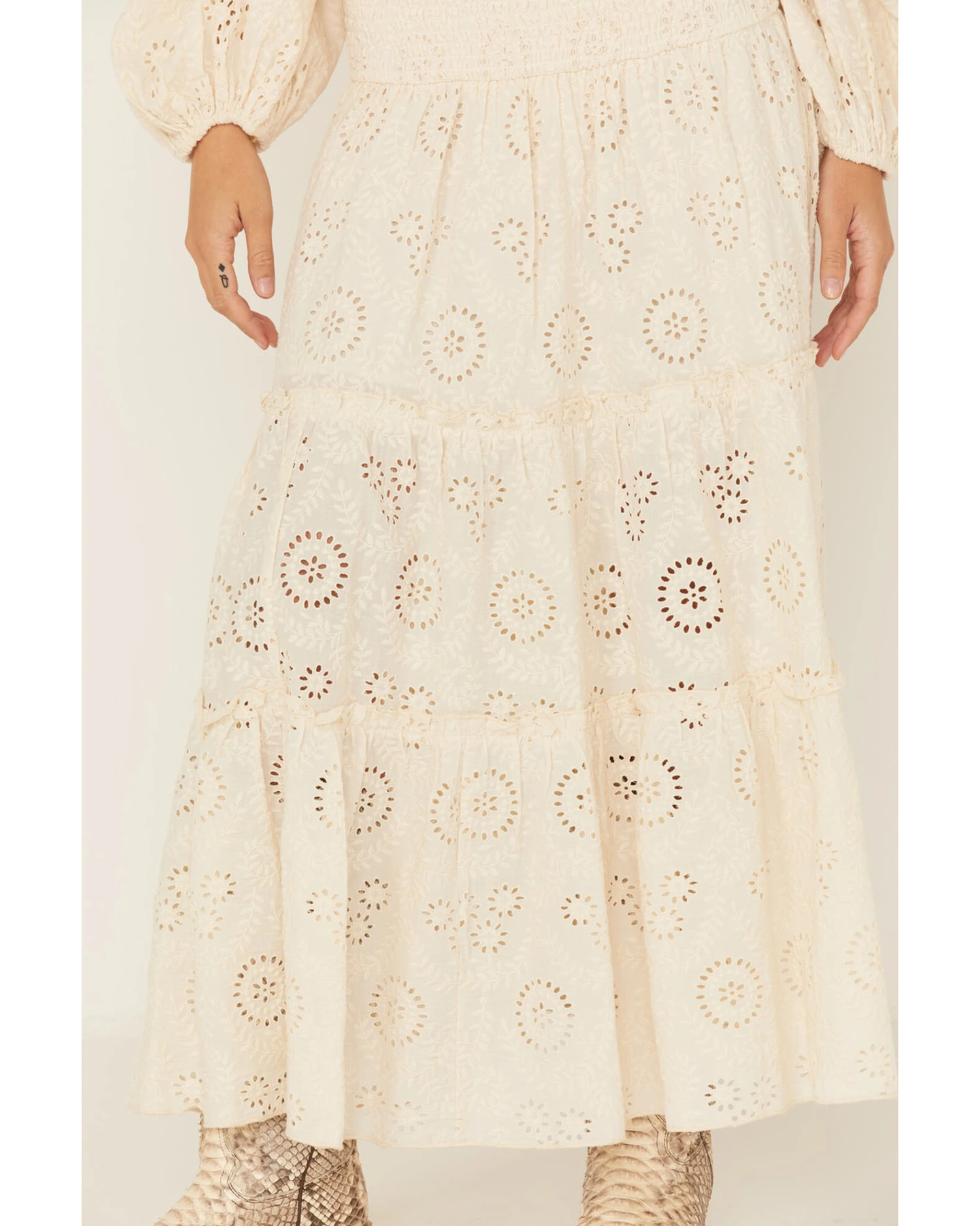 Jen's Pirate Booty Women's Eyelet Lace Rooftop Skirt Dress 3 Jen's Pirate Booty Women's Eyelet Lace Rooftop Skirt Dress