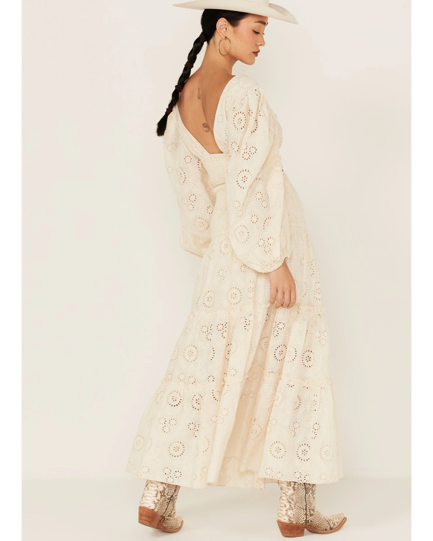 Jen's Pirate Booty Women's Eyelet Lace Rooftop Skirt Dress 7 Jen's Pirate Booty Women's Eyelet Lace Rooftop Skirt Dress - Image 5