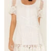 Maia Bergman Women's Ori Crochet Eyelet Short Sleeve Mini Dress 1 Maia Bergman Women's Ori Crochet Eyelet Short Sleeve Mini Dress -Ariat Store 2000367308 100 P3