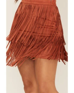 Idyllwind Women's Chestnut Trail Faux Suede Skirt 9 Idyllwind Women's Chestnut Trail Faux Suede Skirt -Ariat Store 2000367320 202 P2