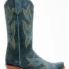 Planet Cowboy Women's Steel My Blues Psychedelic Suede Leather Western Boot - Snip Toe -Ariat Store 2000368982 400 P2