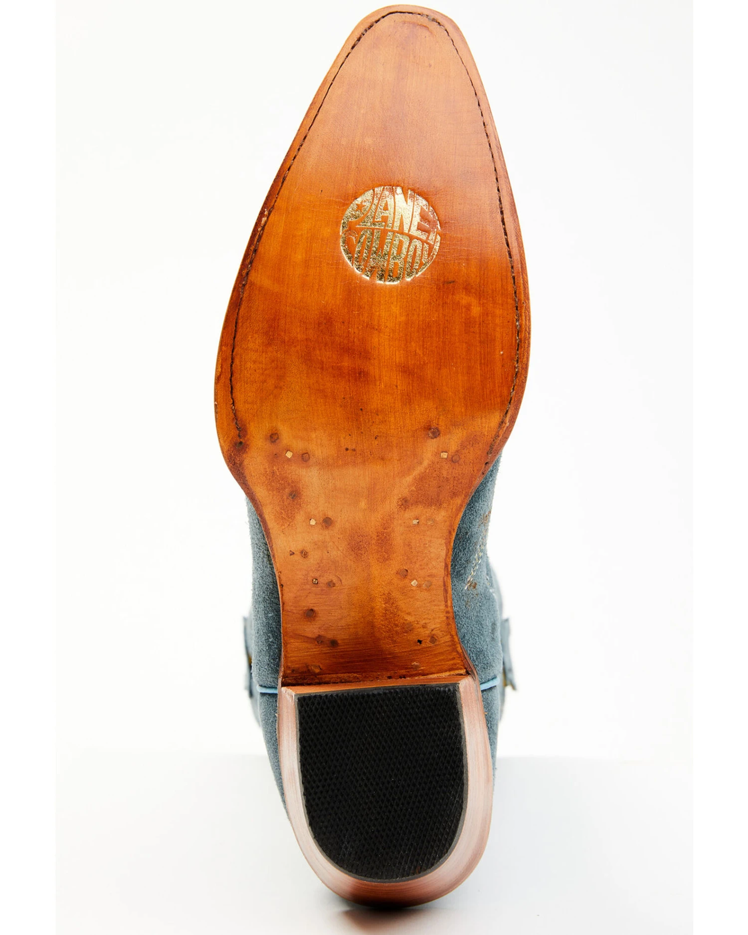 Planet Cowboy Women's Steel My Blues Psychedelic Suede Leather Western Boot - Snip Toe 5 Planet Cowboy Women's Steel My Blues Psychedelic Suede Leather Western Boot - Snip Toe - Image 3