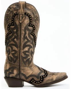 Laredo Women's Skyla Floral Studded Western Performance Boots - Snip Toe -Ariat Store 2000371067 201 P2