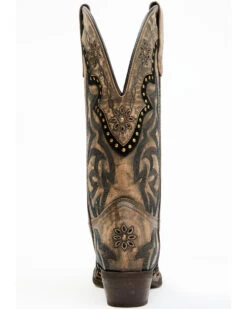 Laredo Women's Skyla Floral Studded Western Performance Boots - Snip Toe -Ariat Store 2000371067 201 P5