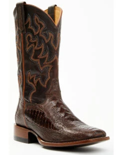 Cody James Men's Antique Cafe Ostrich Leg Exotic Western Boots - Broad Square Toe 12 Cody James Men's Antique Cafe Ostrich Leg Exotic Western Boots - Broad Square Toe -Ariat Store 2000371853 200 P1