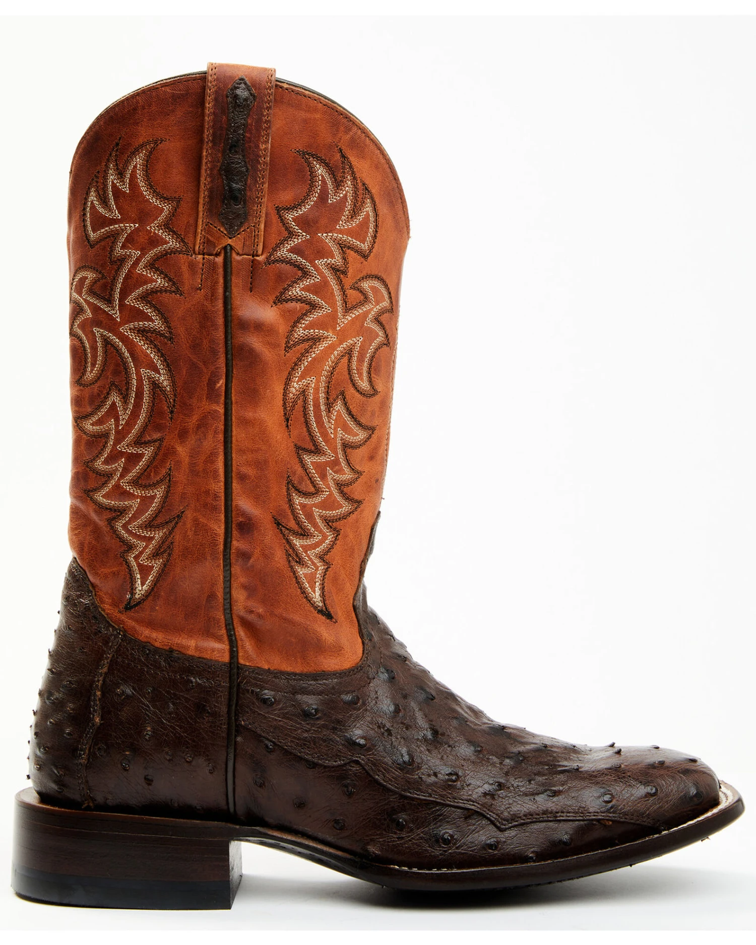 Cody James Men's Sienna Genuine Ostrich Exotic Western Boots - Broad Square Toe 7 Cody James Men's Sienna Genuine Ostrich Exotic Western Boots - Broad Square Toe - Image 5