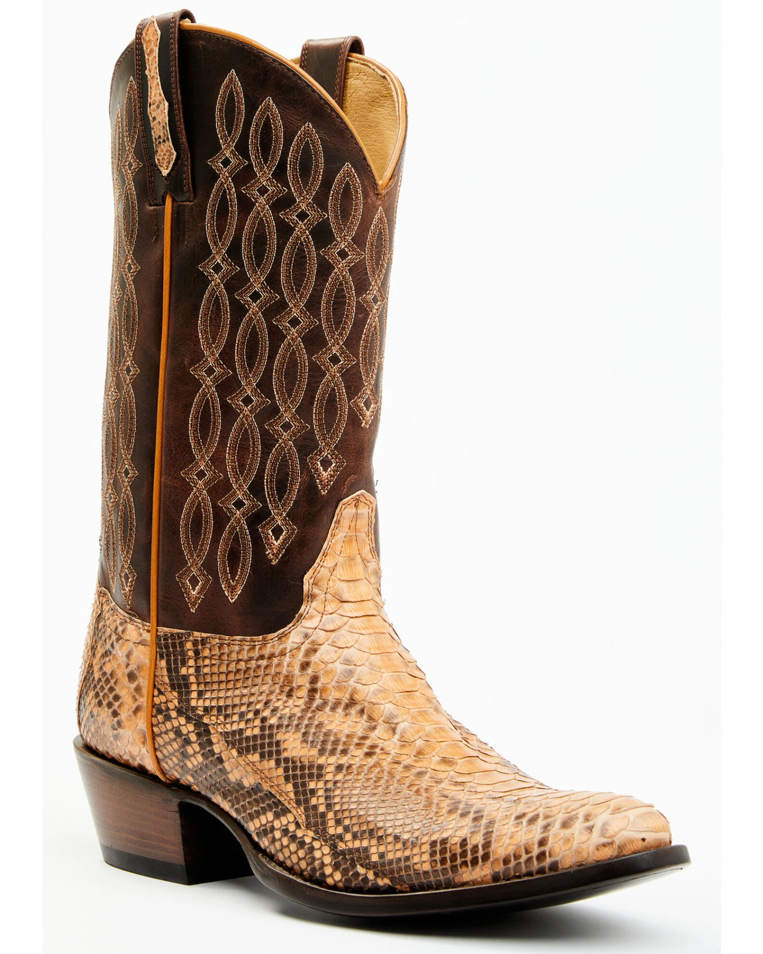 Cody James Men's Exotic Python Western Boots - Round Toe 4 Cody James Men's Exotic Python Western Boots - Round Toe - Image 2