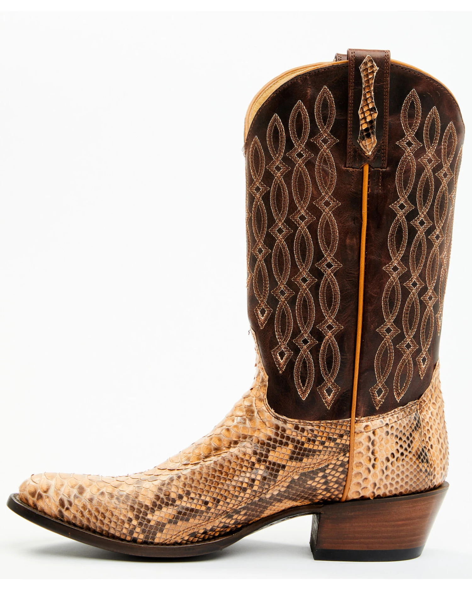 Cody James Men's Exotic Python Western Boots - Round Toe 9 Cody James Men's Exotic Python Western Boots - Round Toe - Image 7
