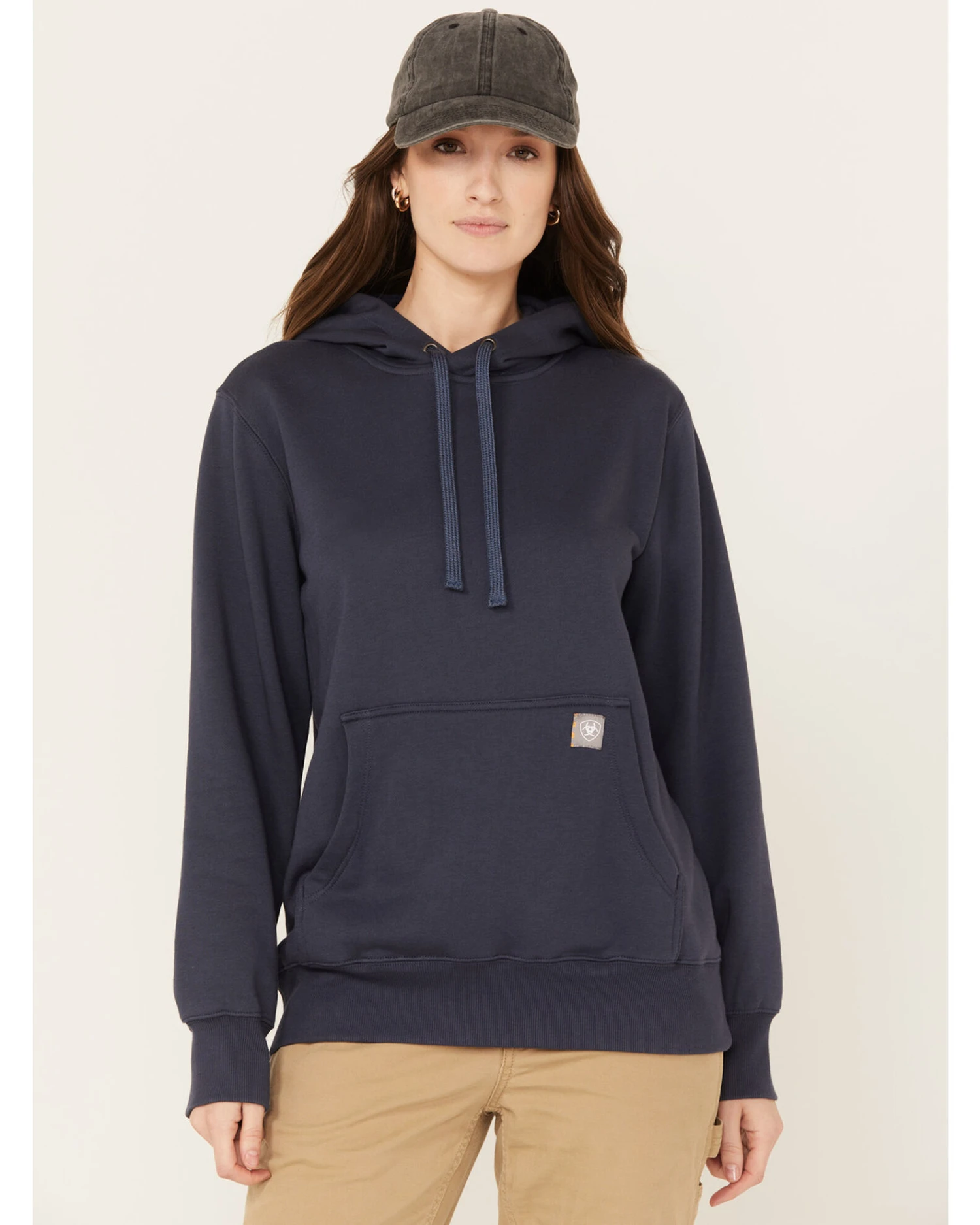 Ariat Women's Rebar Southwestern Flag Graphic Hooded Work Sweatshirt 4 Ariat Women's Rebar Southwestern Flag Graphic Hooded Work Sweatshirt - Image 2