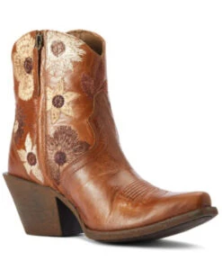 Ariat Women's Florence Tangled Western Fashion Booties - Snip Toe -Ariat Store 2000372392 200 P1